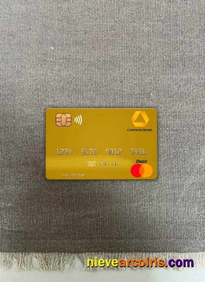 Germany Commerz Bank mastercard photolook